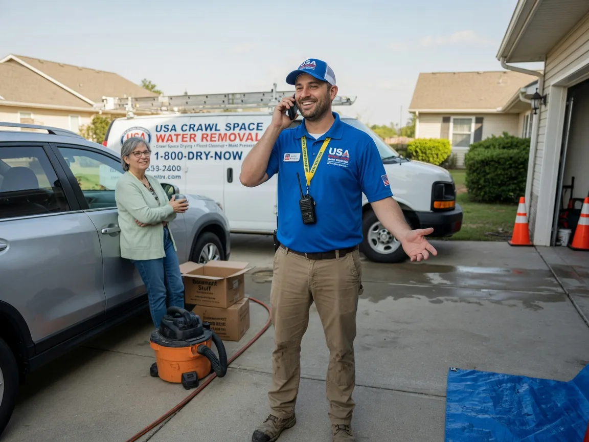 Crawl Space Water Removal Potter, NE FAQs